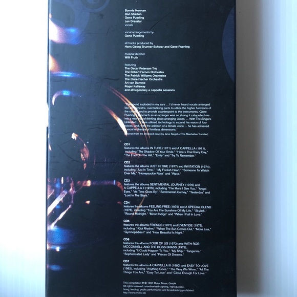 The Singers Unlimited - Magic Voices 7 CD Book